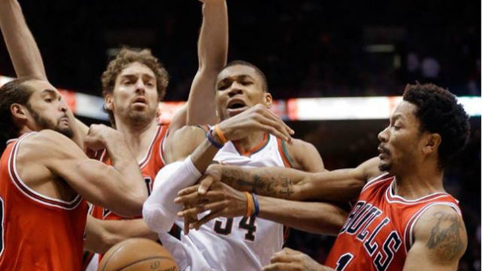 Chicago Bulls ante los Bucks