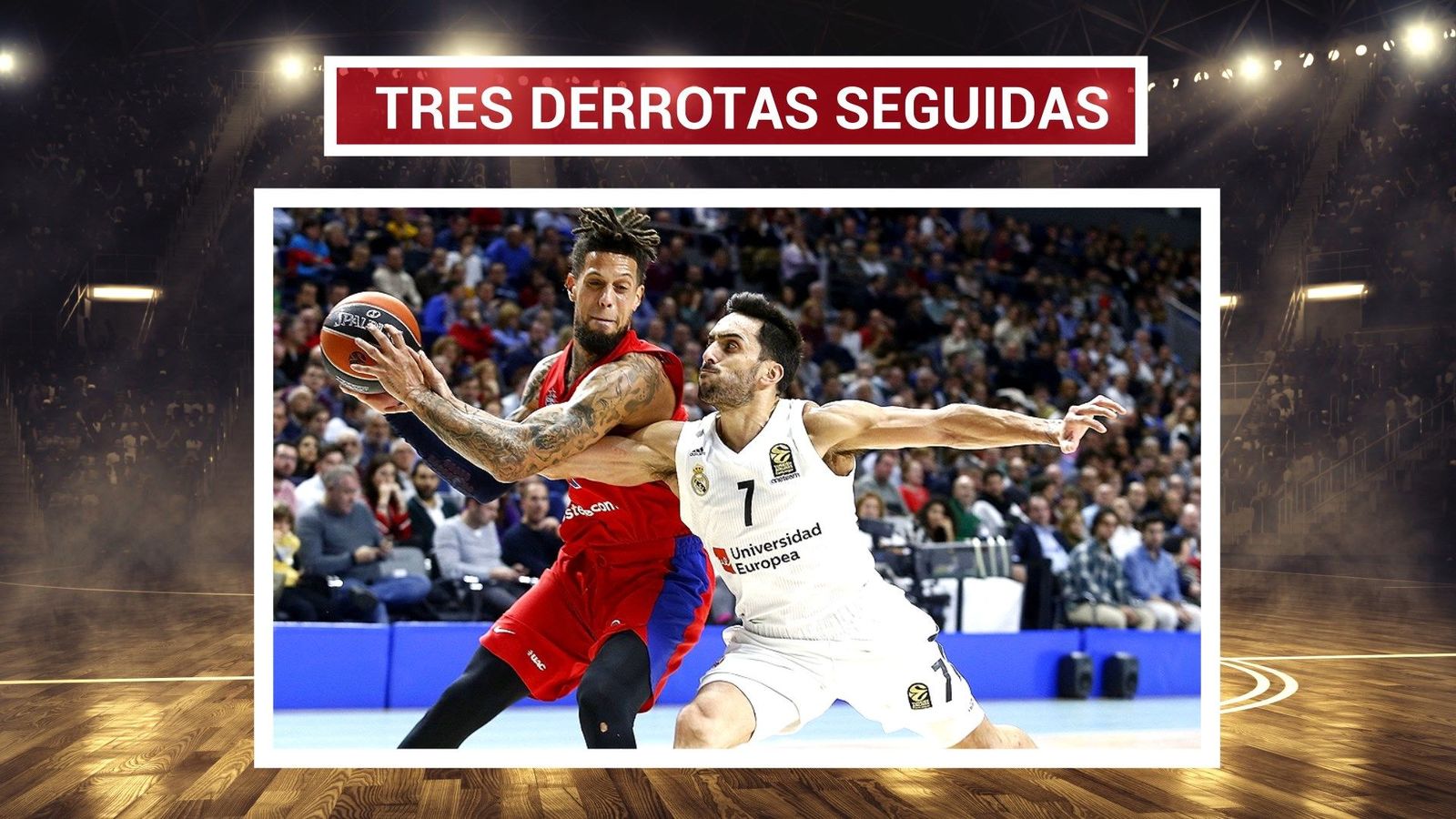 El Real Madrid encadena su tercera derrota