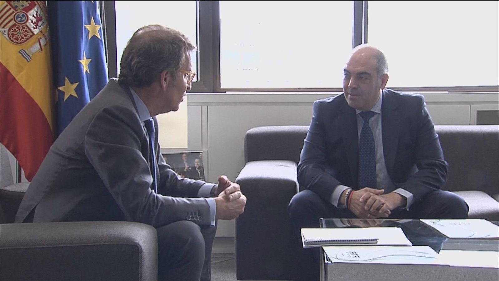 Feijóo se reúne con el presidente de la Federación Nacional de Asociaciones de Trabajadores Autónomos