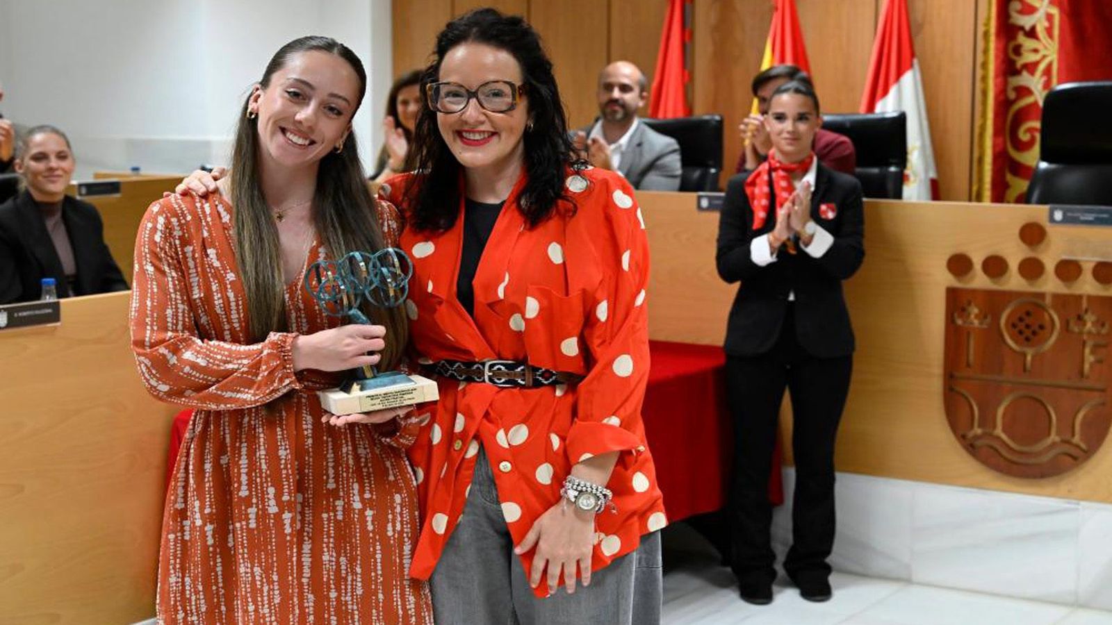 Audrey Pascual y Telemadrid, protagonistas de los los Premios al Mérito Deportivo de Sanse