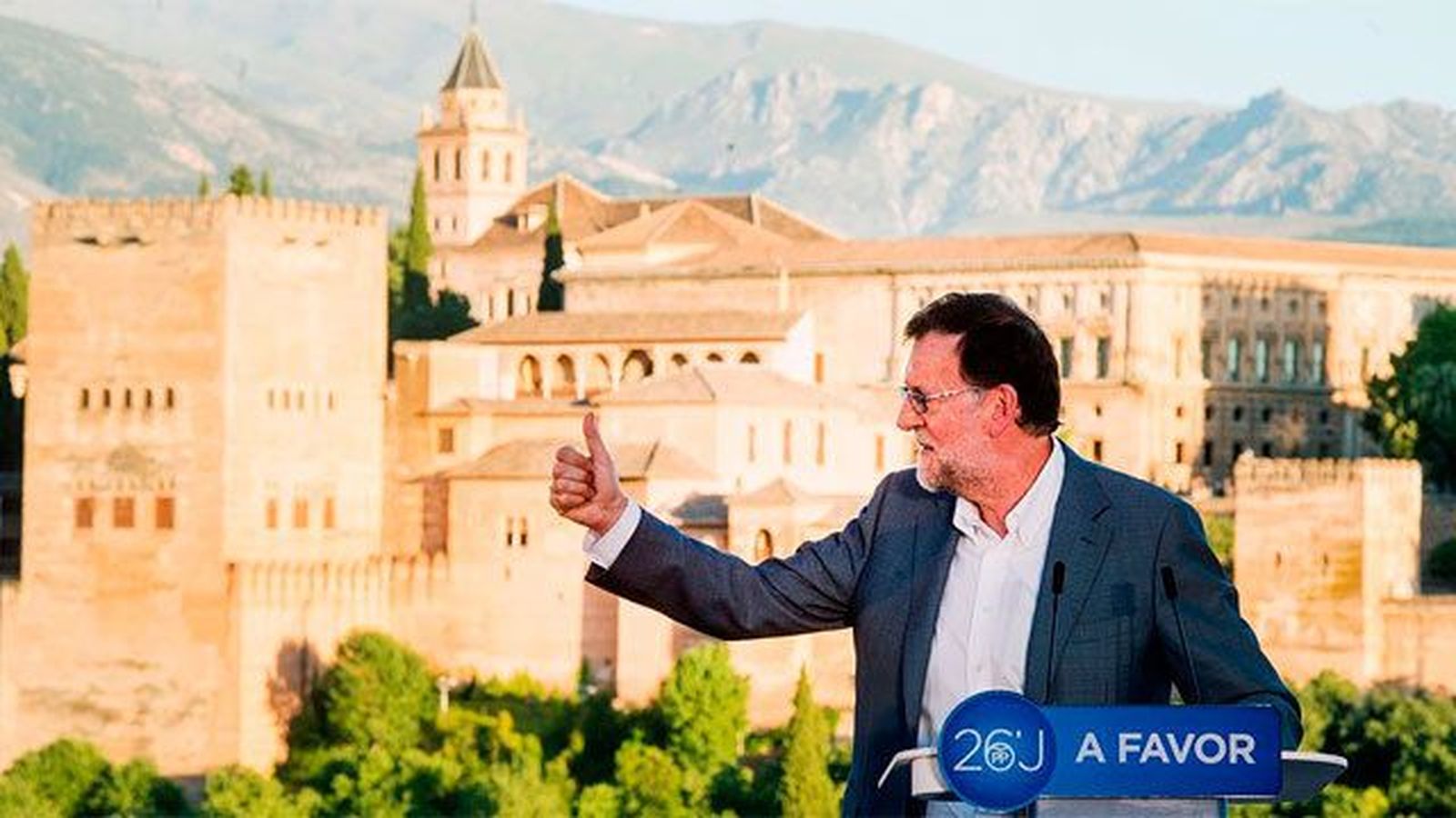 Rajoy pide que se respete "la voluntad" de los  españoles y se deje gobernar a la lista más votada