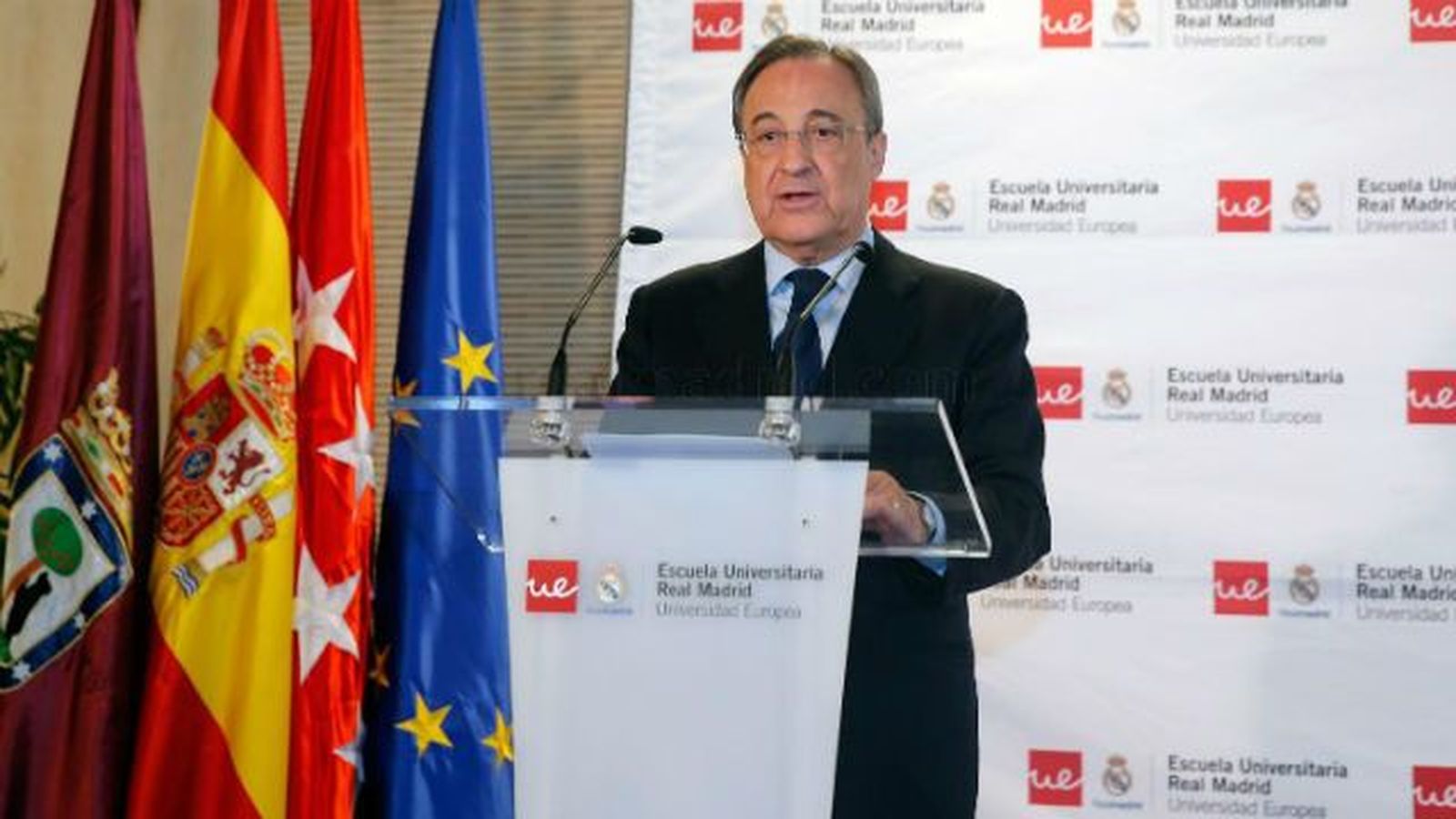 Florentino: "Volveremos a levantarnos muy pronto"