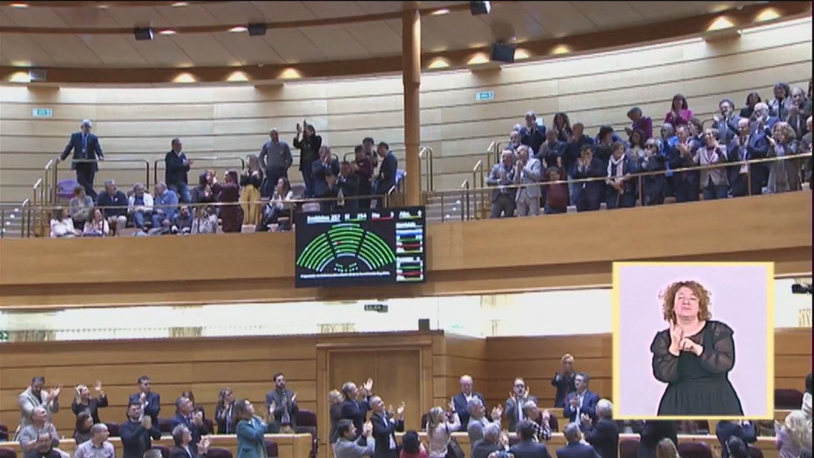 El Senado aprueba definitivamente la reforma constitucional para eliminar el término 'disminuido', con el único rechazo de Vox