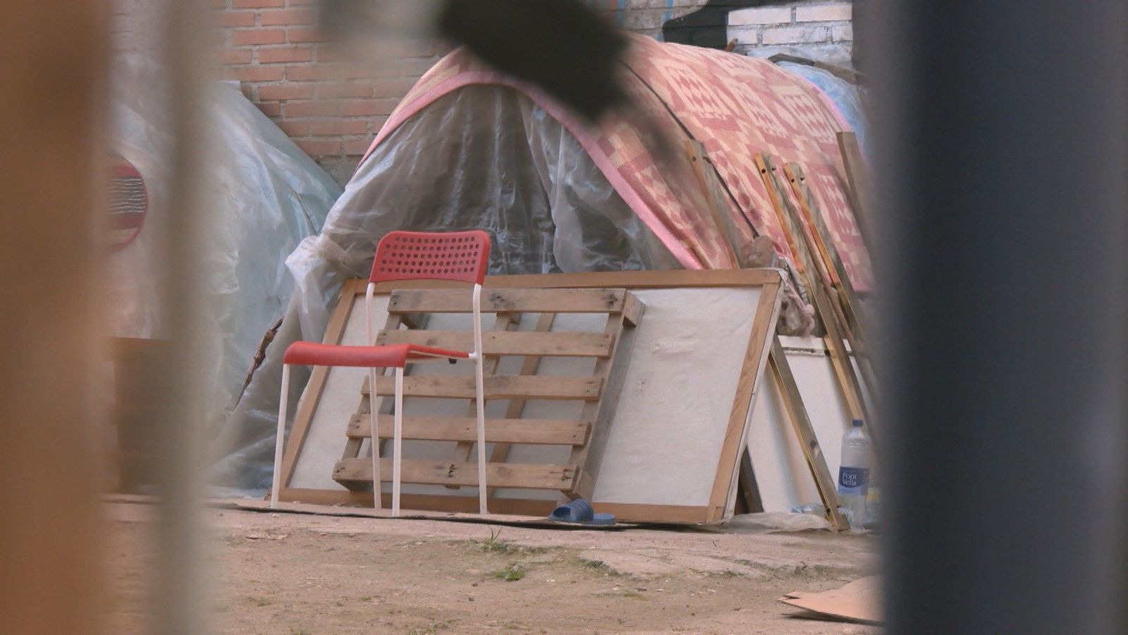 De huerto urbano a asentamiento okupa en Carabanchel
