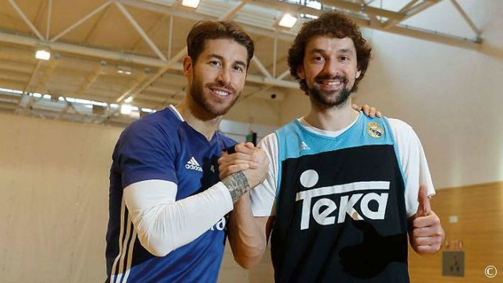 Laso: "No ficharía a Sergio Ramos porque en baloncesto no hay córners"
