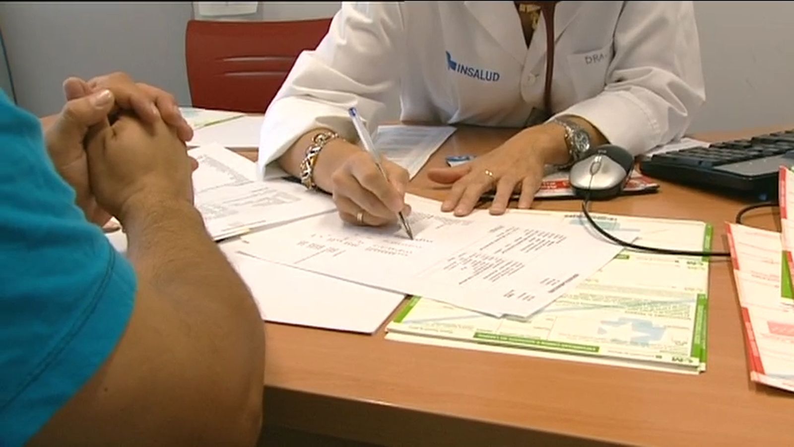 Medico de familia en un centro de salud
