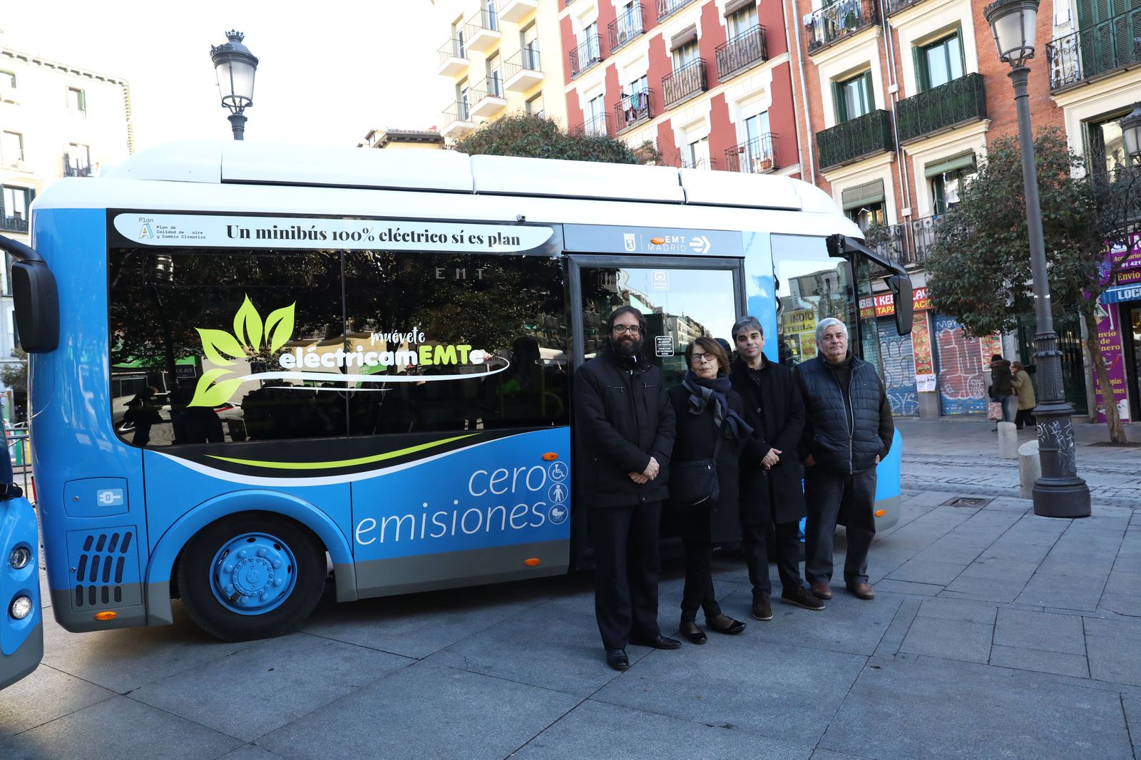 Nuevos minibuses eléctricos para Madrid