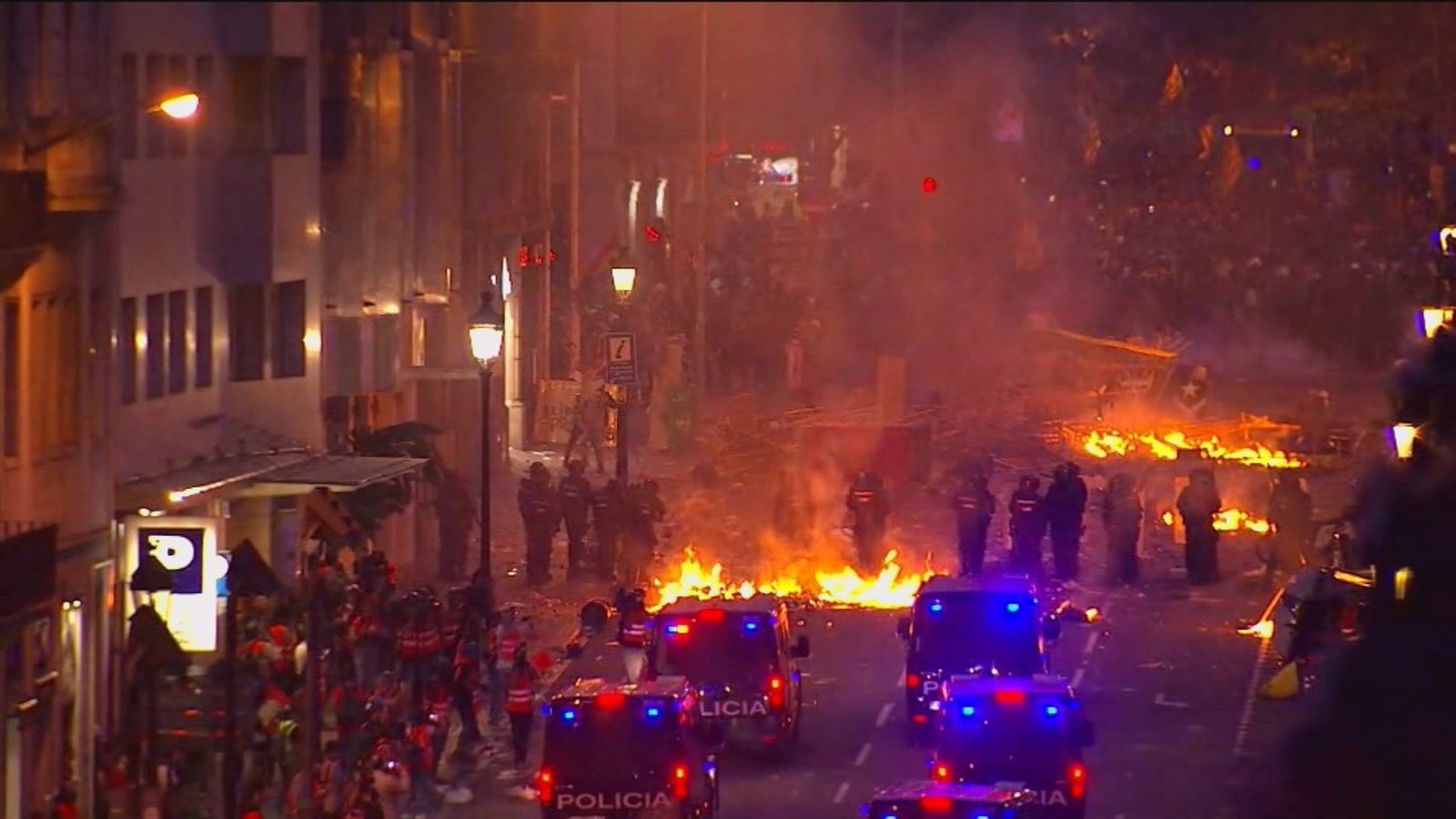 García Castellón ve violación de los Derechos Humanos en las lesiones sufridas por los policías en 'Tsunami'