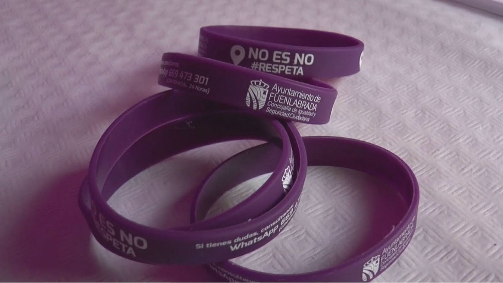 Pulseras contra violencia machista