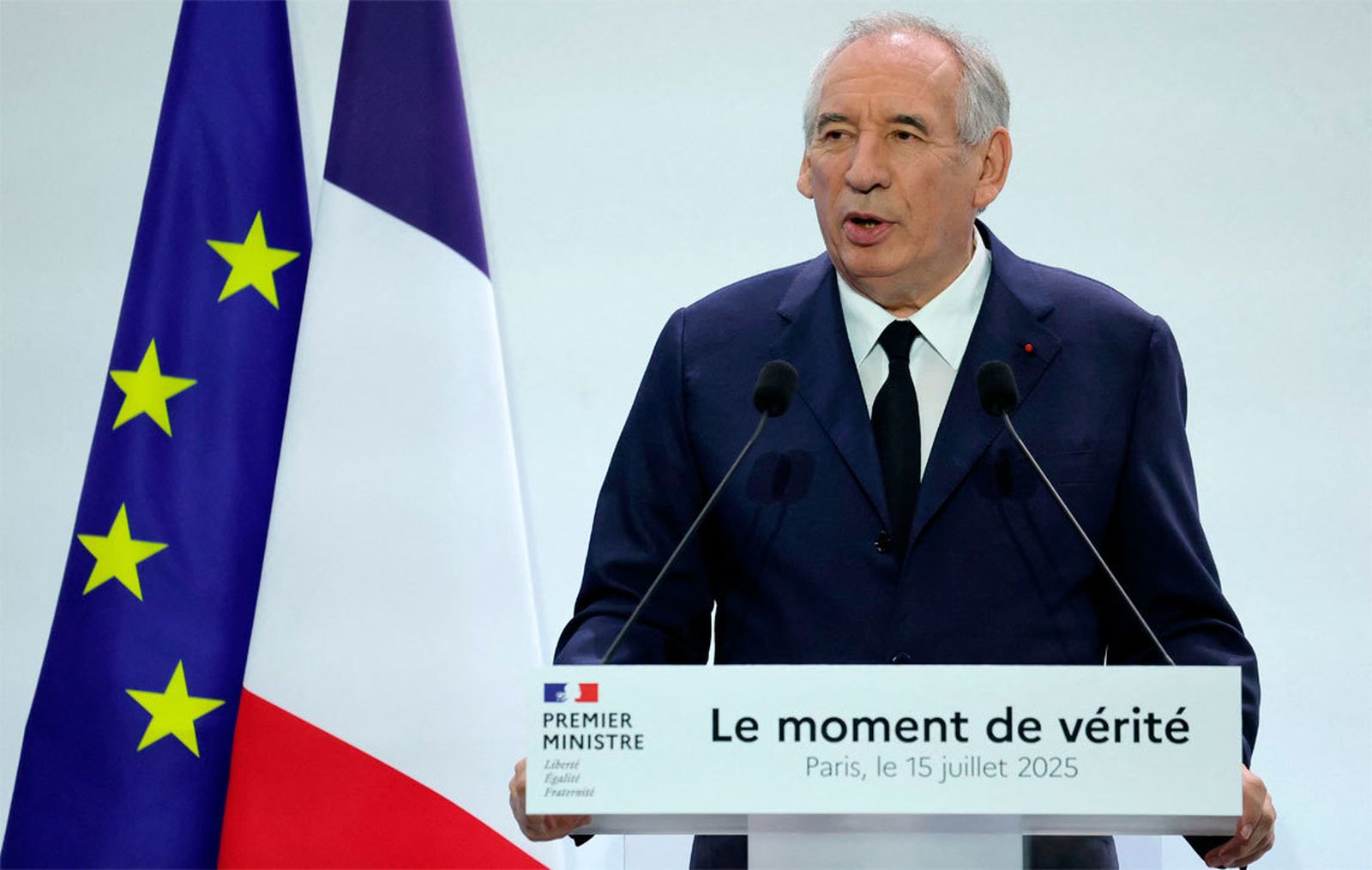 Francois Bayrou, primer ministro francés