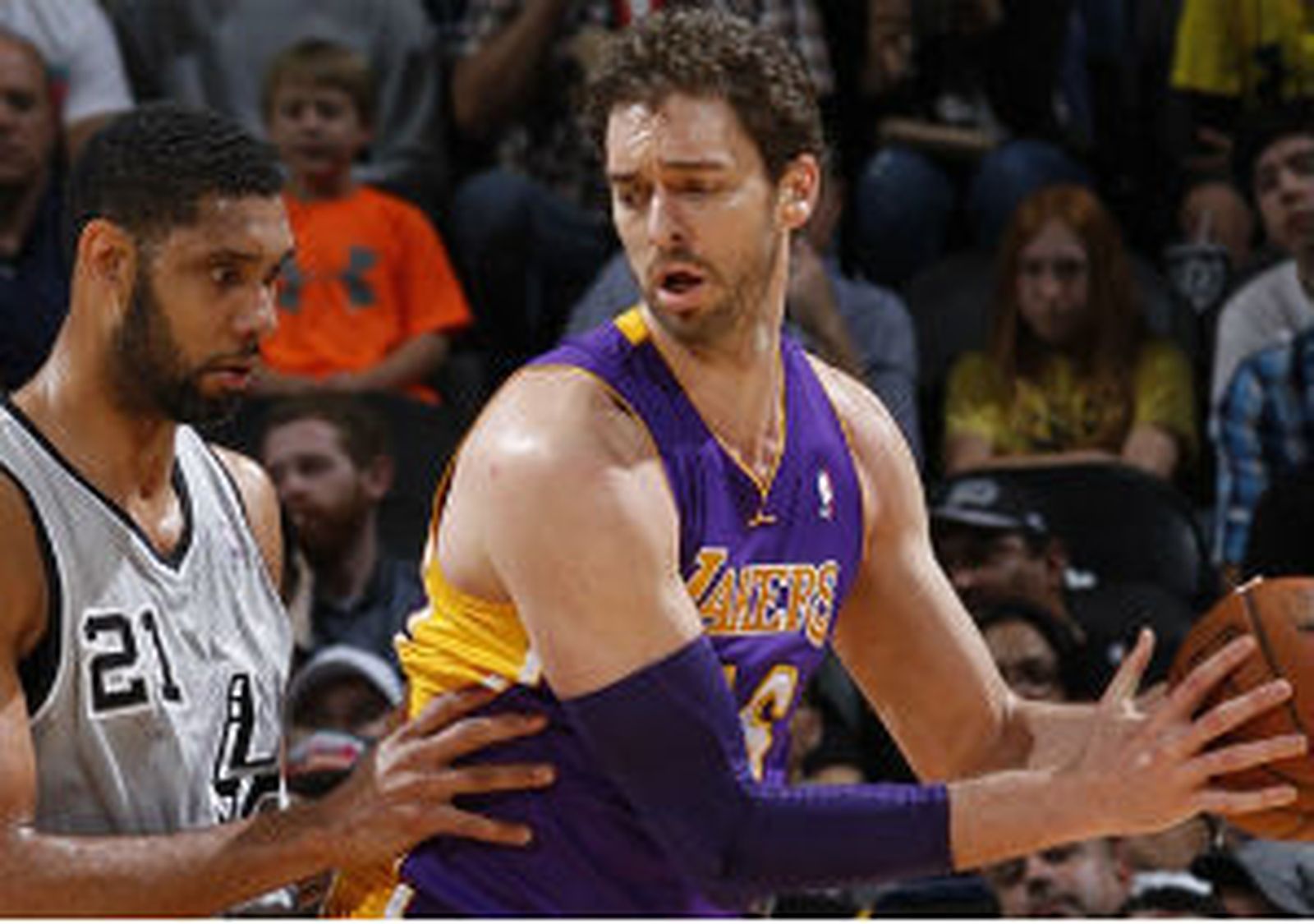 Pau Gasol, ante Spurs