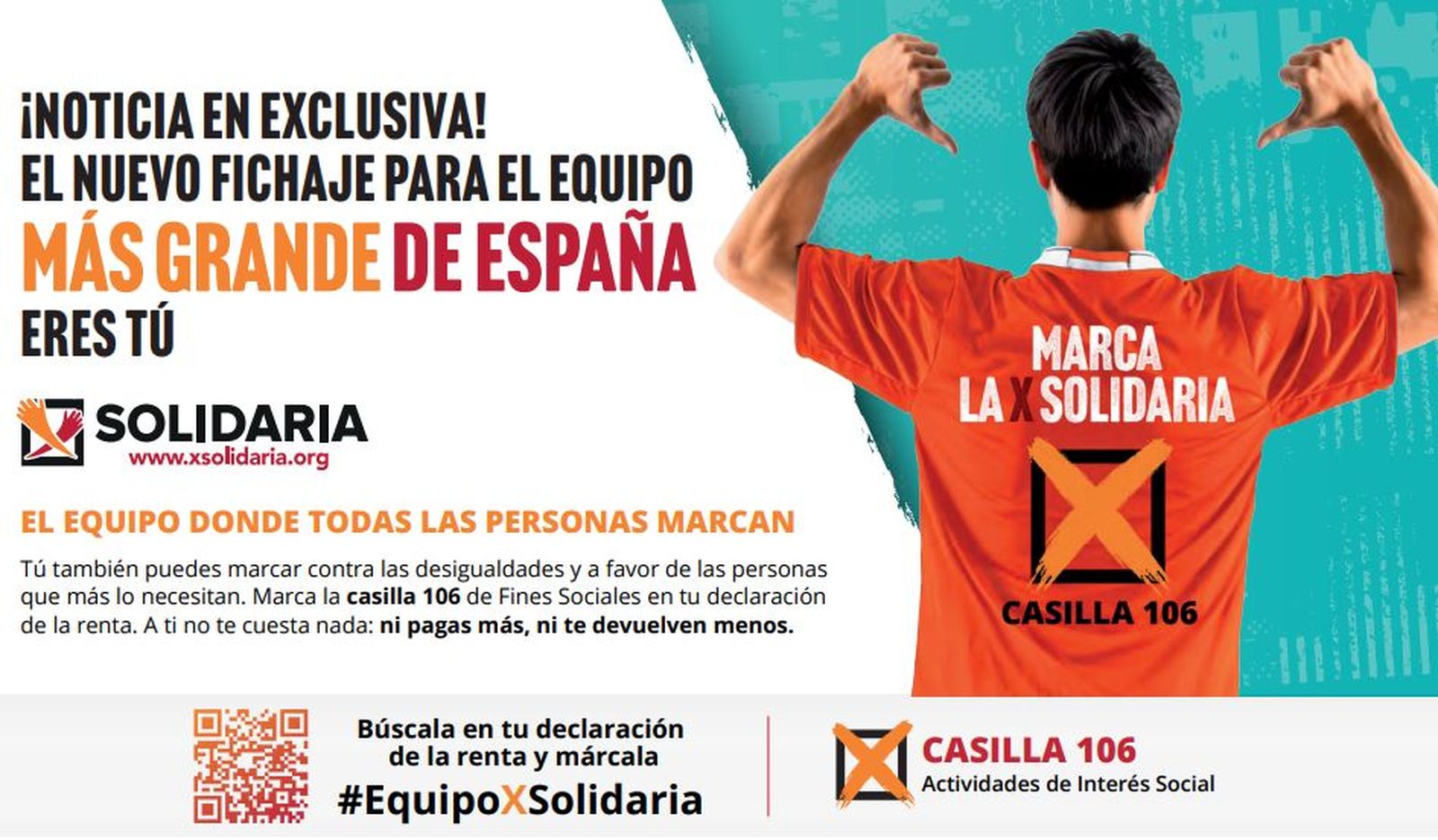 La casilla 106, la más solidaria de tu declaración de la Renta