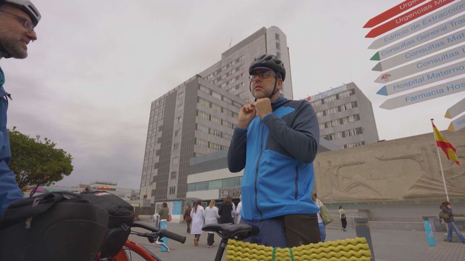 Camino de Santiago desde Madrid, en bici y con un grave cáncer cerebral