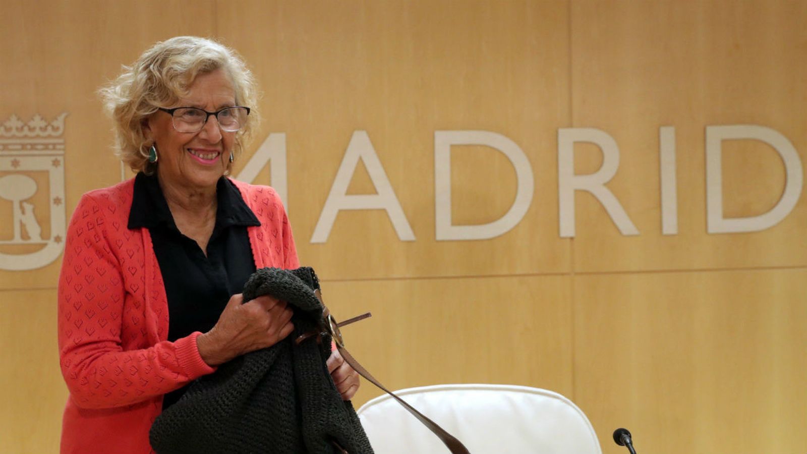 Manuela Carmena, alcaldesa de Madrid