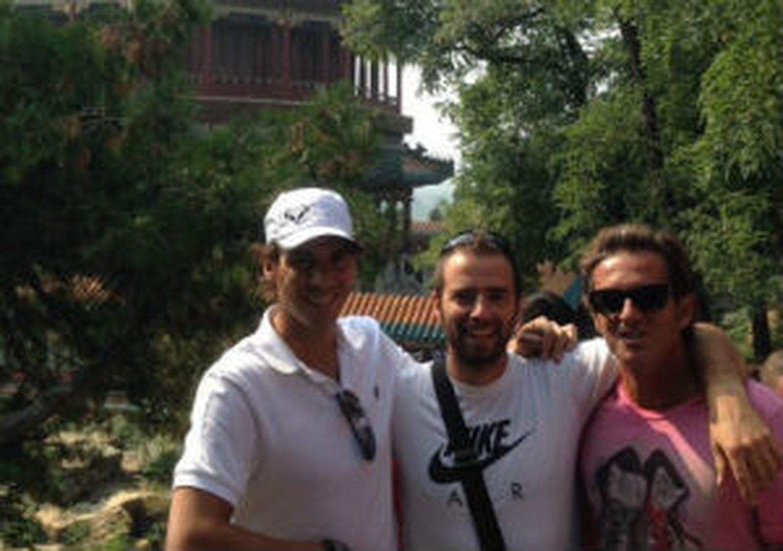 Rafa Nadal, en el Palacio de Verano