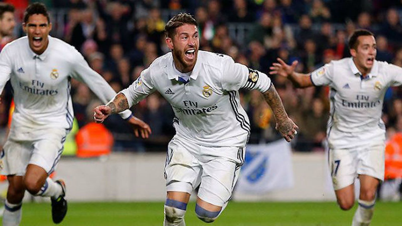 1-1. Un gol de Sergio Ramos en el último minuto mantiene a raya al Barça