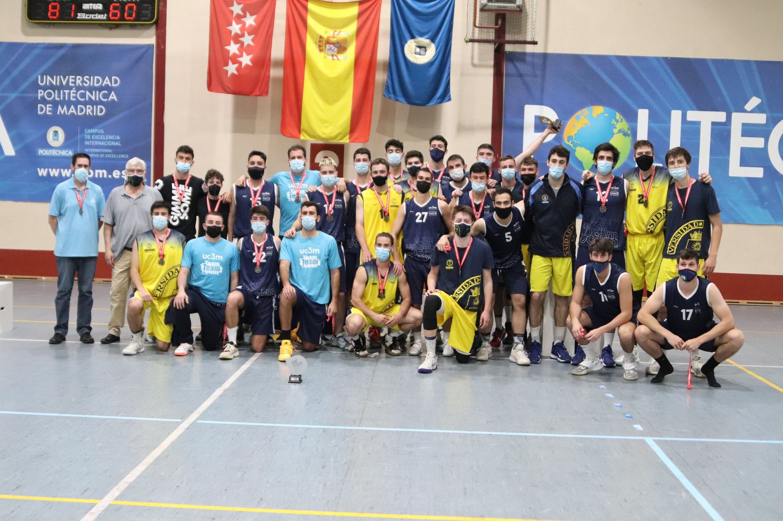 Equipo masculino de baloncesto de la Universidad Politécnica