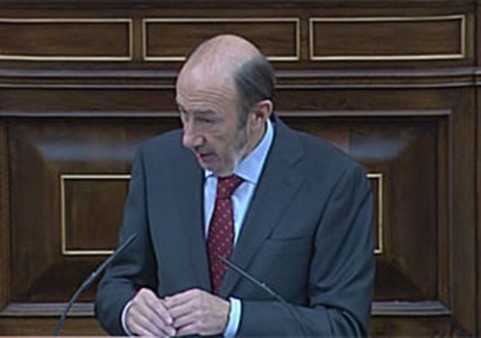 Rubalcaba en el Congreso