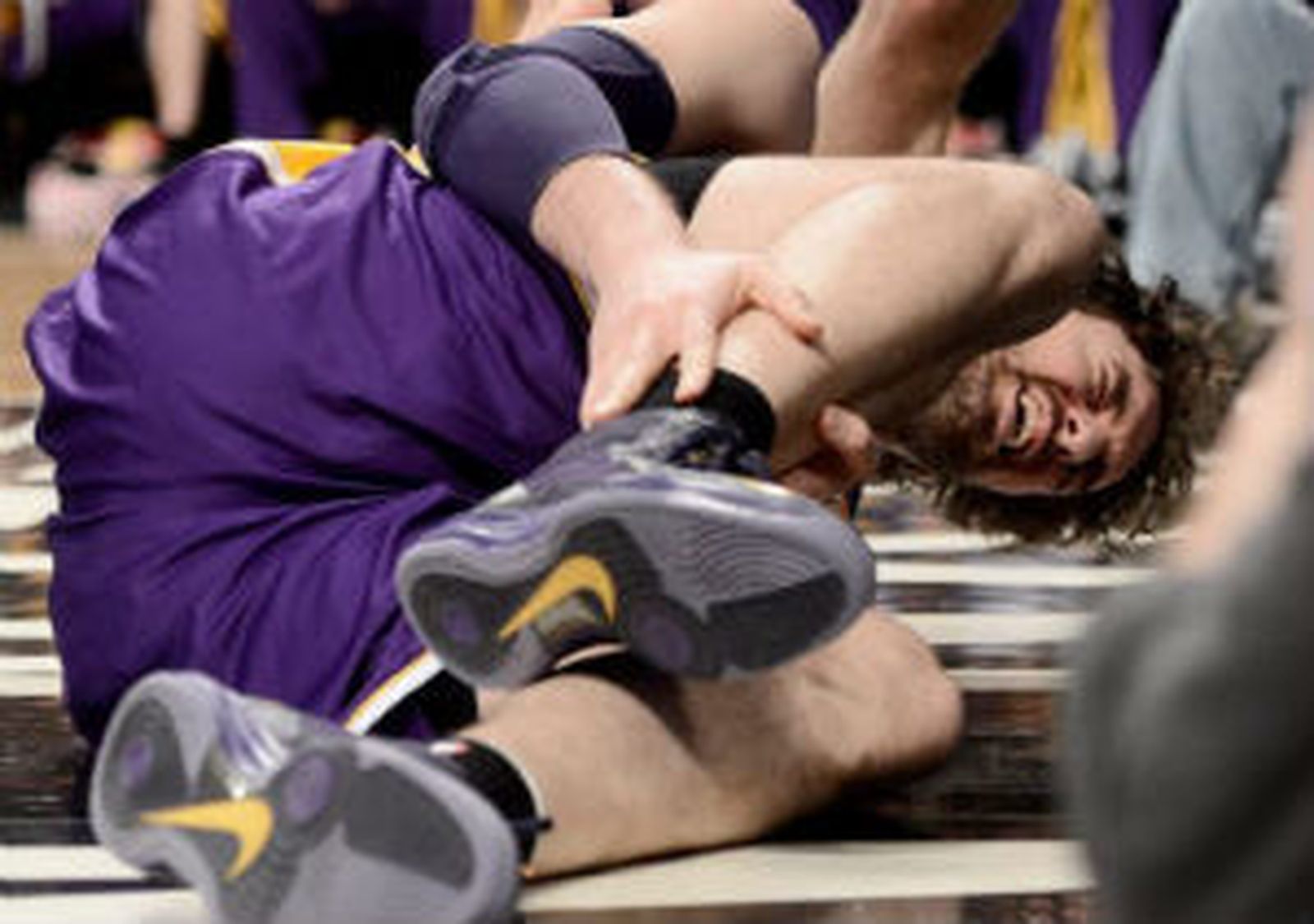 Pau Gasol, lesionado