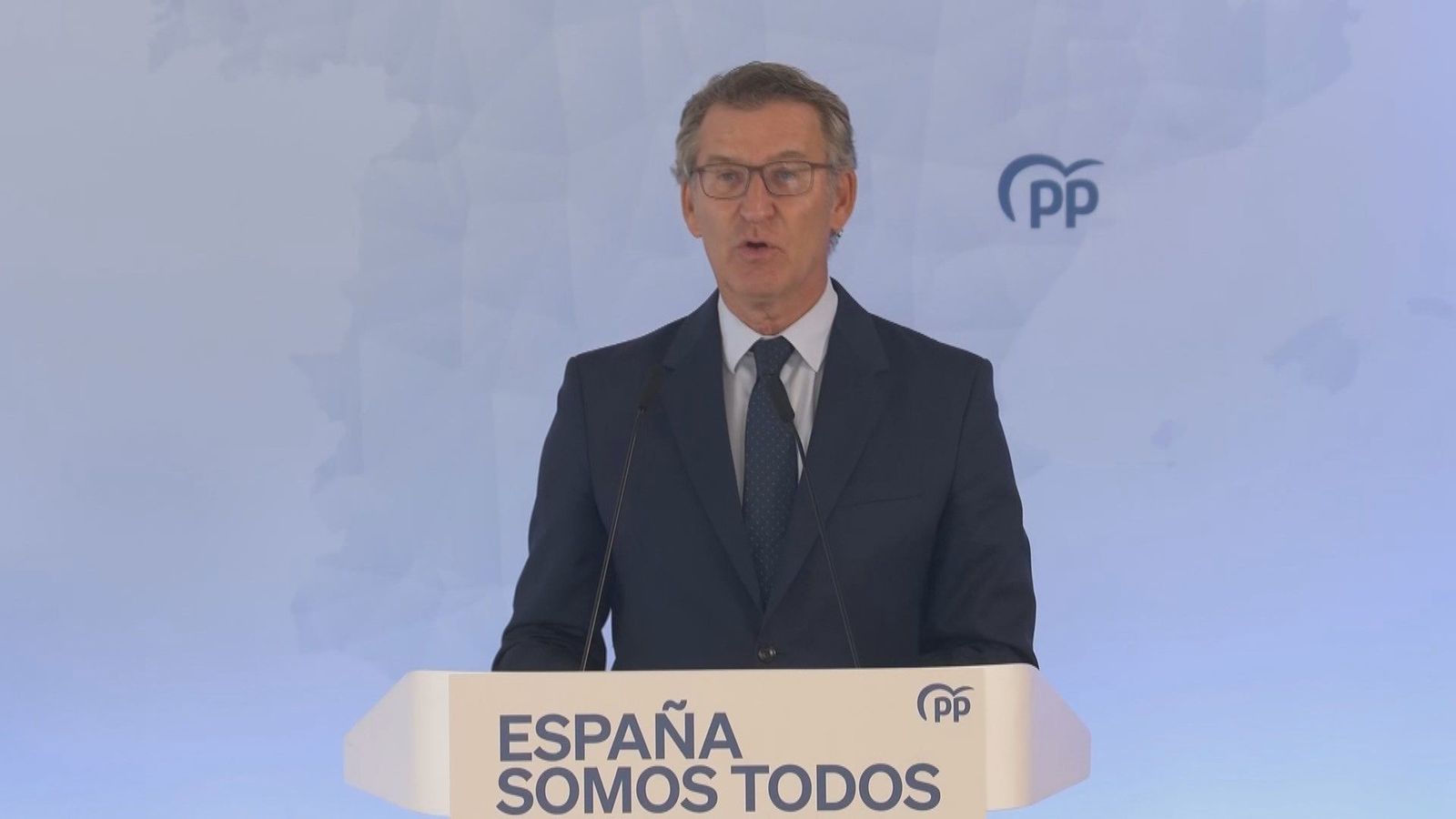 Feijóo tacha de "insostenible" al gobierno de Sánchez: "Se parece al hámster que está metido en una rueda"