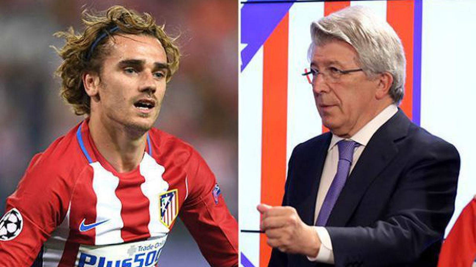 Griezmann y Cerezo
