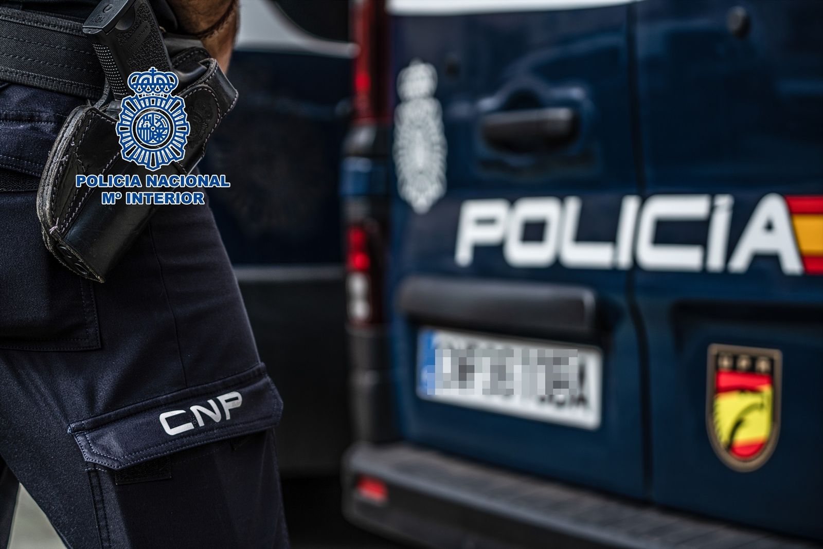 Vehículo de la Policía Nacional