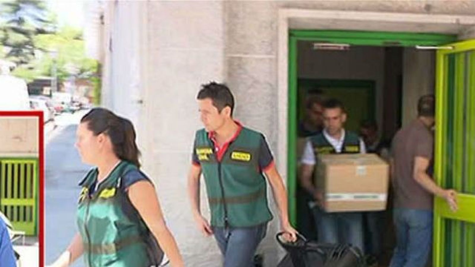 La Guardia Civil registra las sedes de UGT, en  Madrid y Sevilla por los cursos