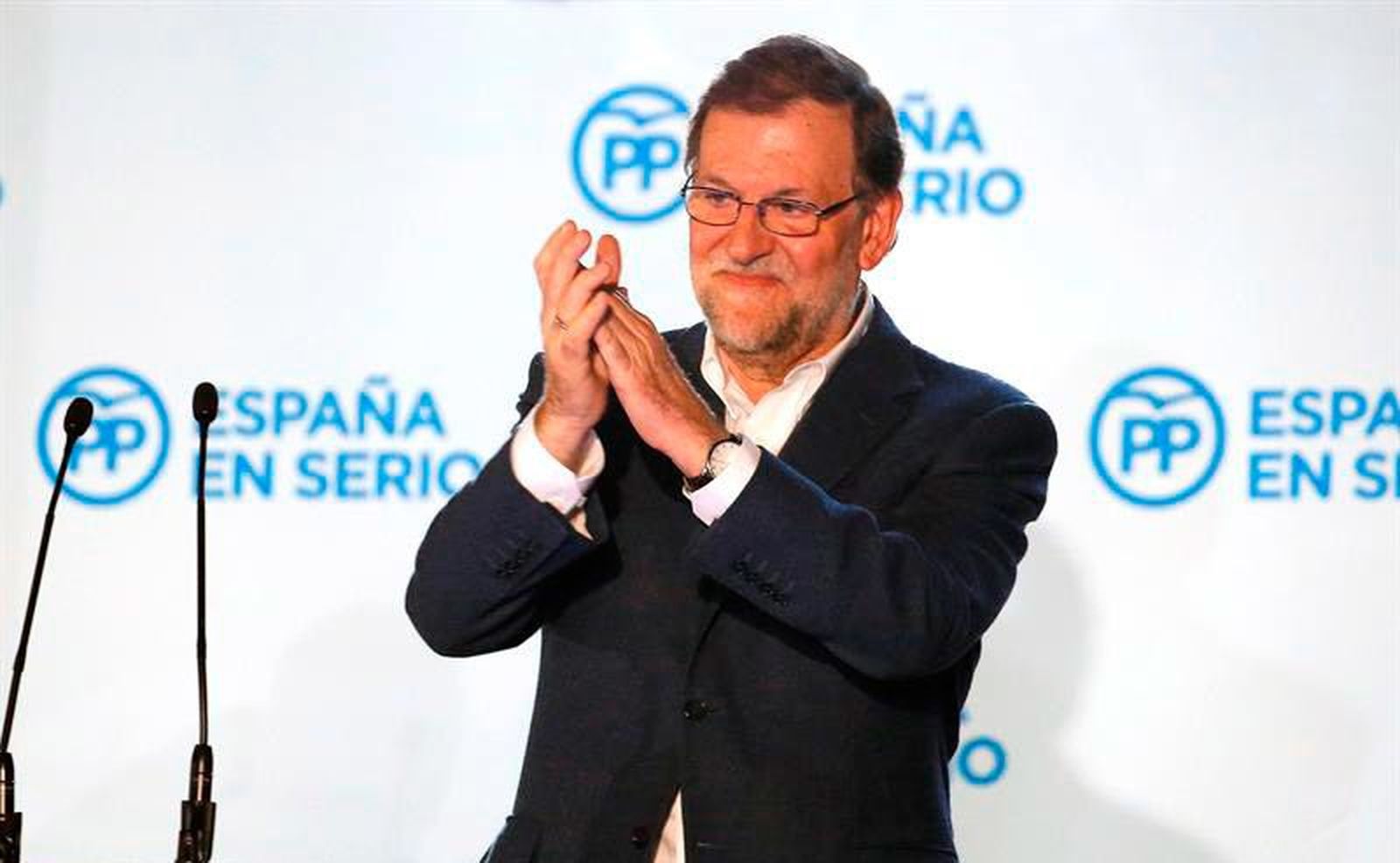 Reacciones de Mariano Rajoy (PP) desde Génova