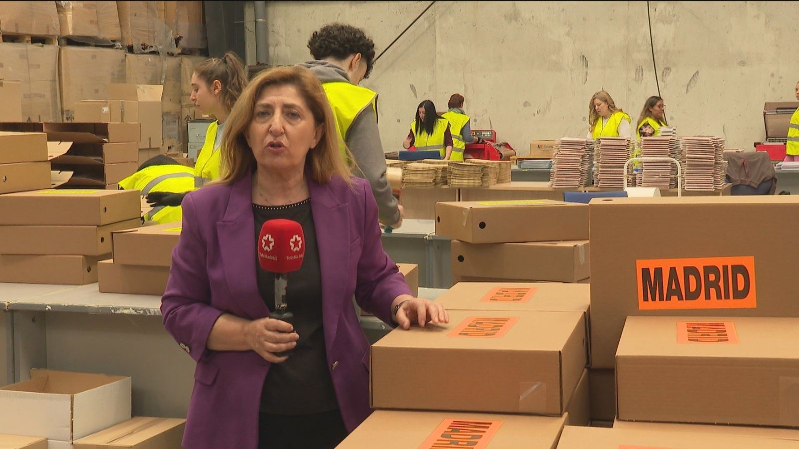 En centro regional de logística electoral en marcha