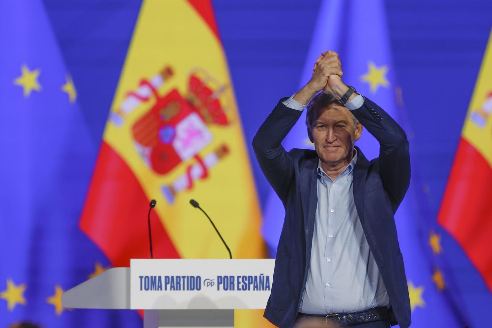 Discurso de clausura de Feijóo en el Congreso Nacional del PP.