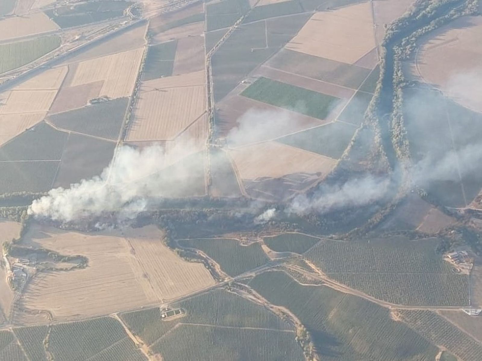 Iincendio forestal en Almodóvar del Río (Córdoba)