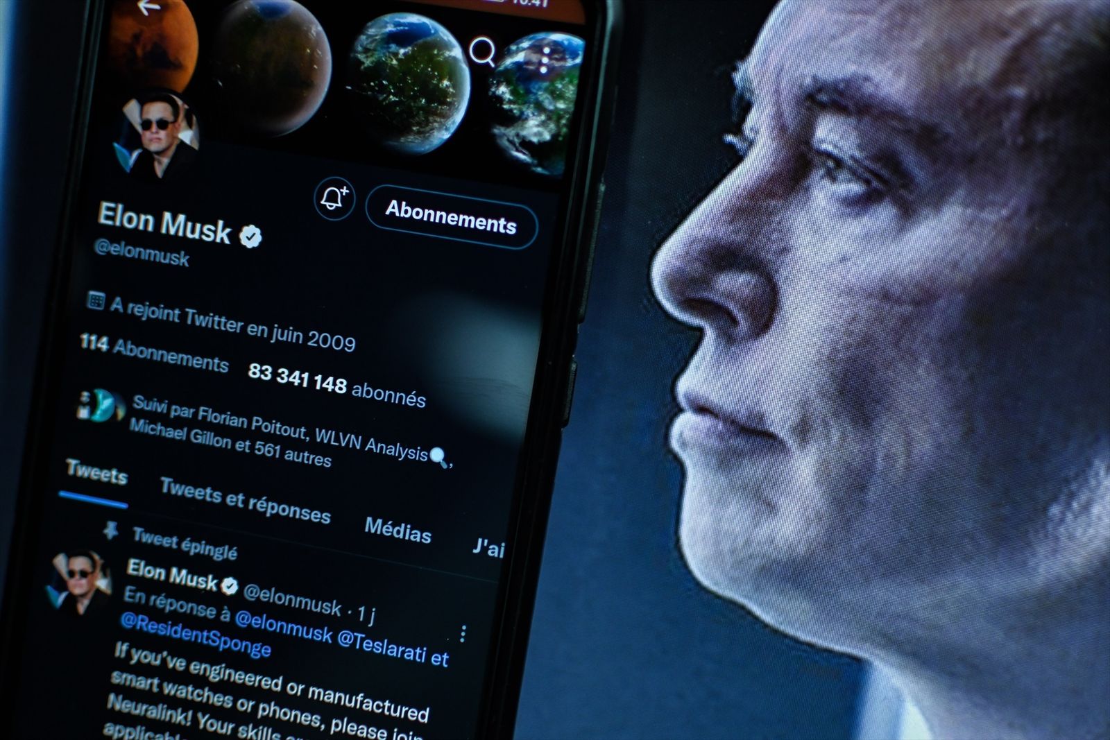 Cuenta de Twitter de Elon Musk