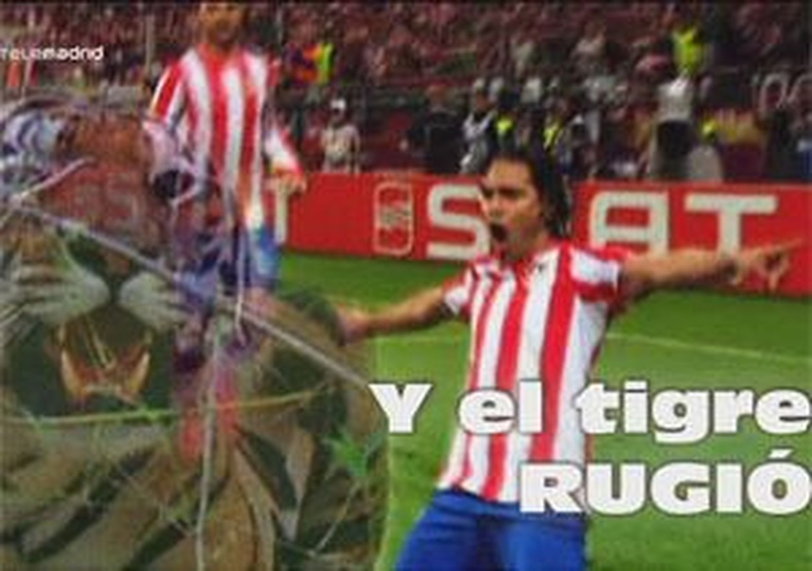 Falcao, primer jugador del Atlético que logra cinco goles en un partido