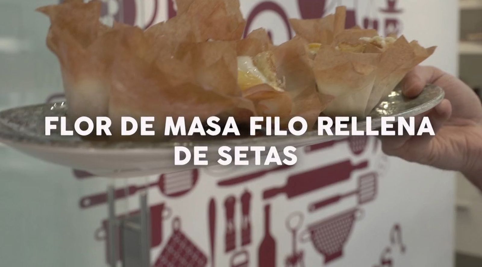Masa filo y setas
