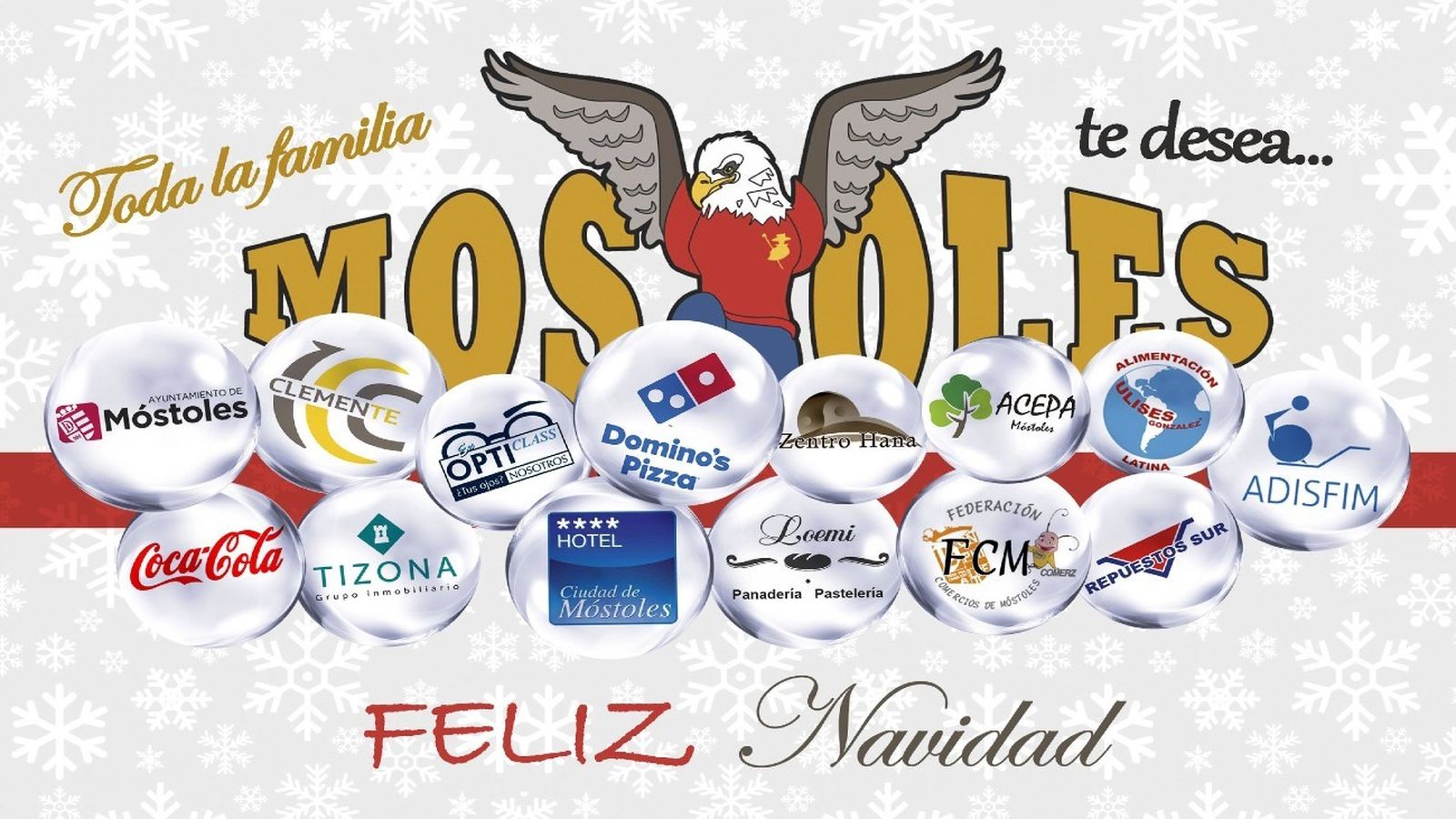 Felicitación navideña del Móstoles FSF