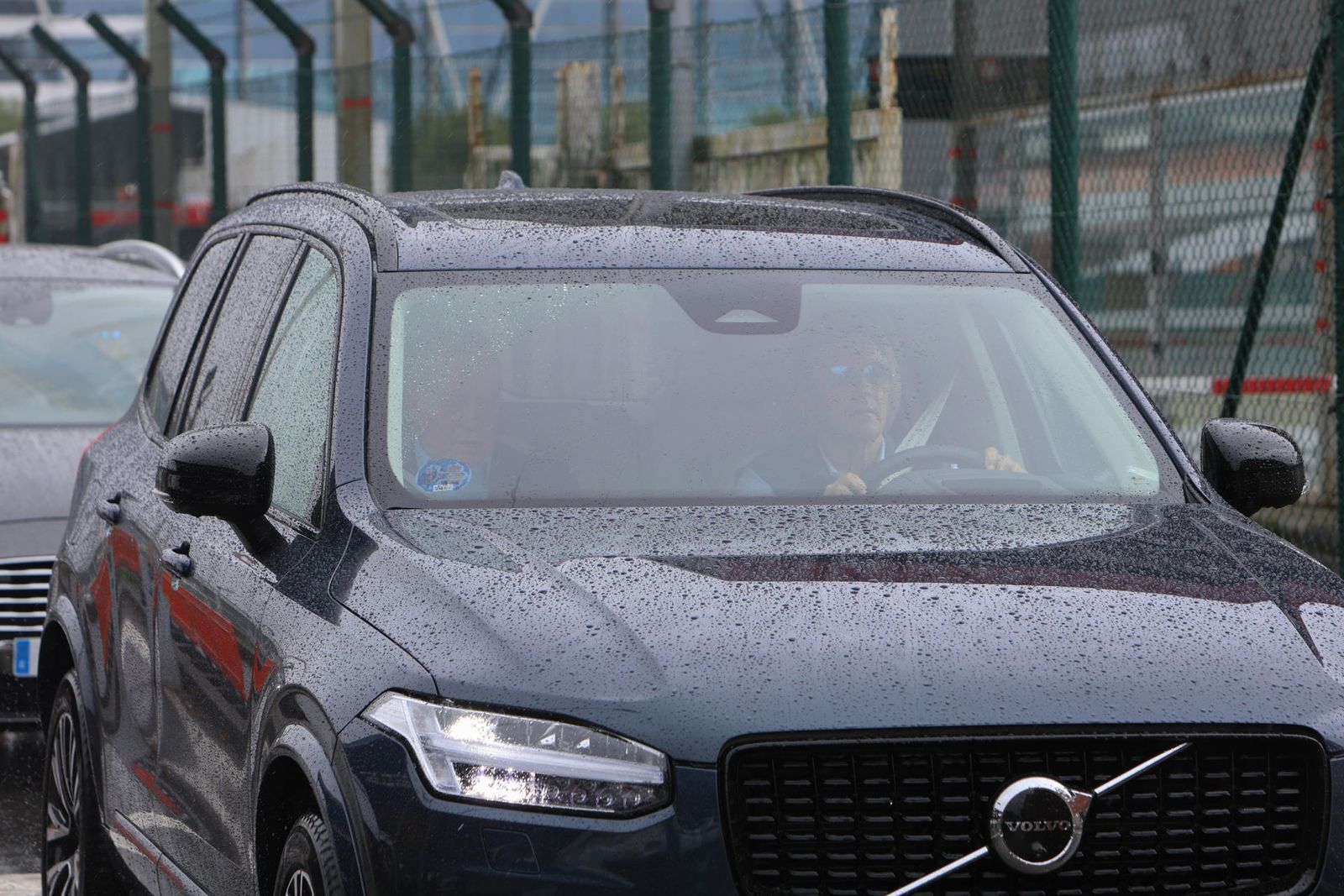 El Rey Juan Carlos a su llegada a Galicia