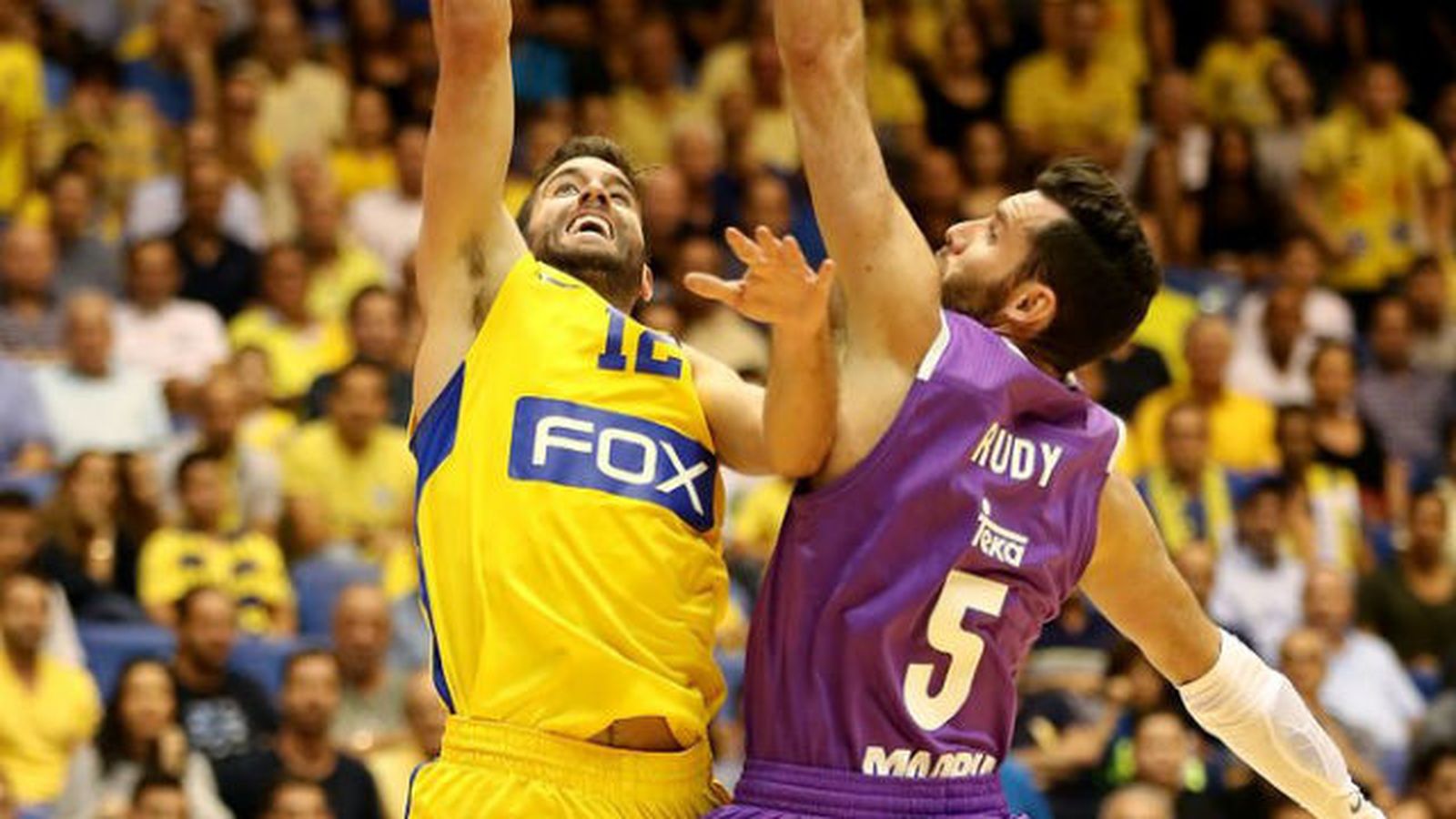 Rudy Fernández ante el Maccabi