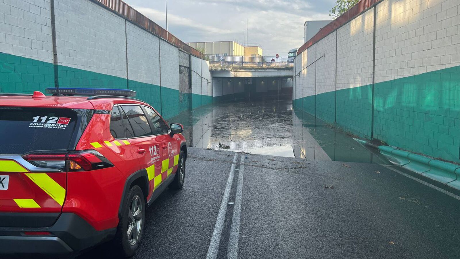Tormenta de granizo en la Comunidad de Madrid