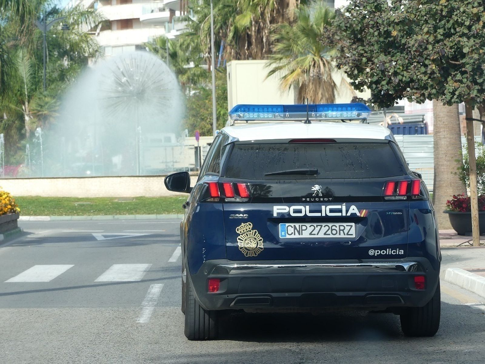 Coche de Policía en Estepona