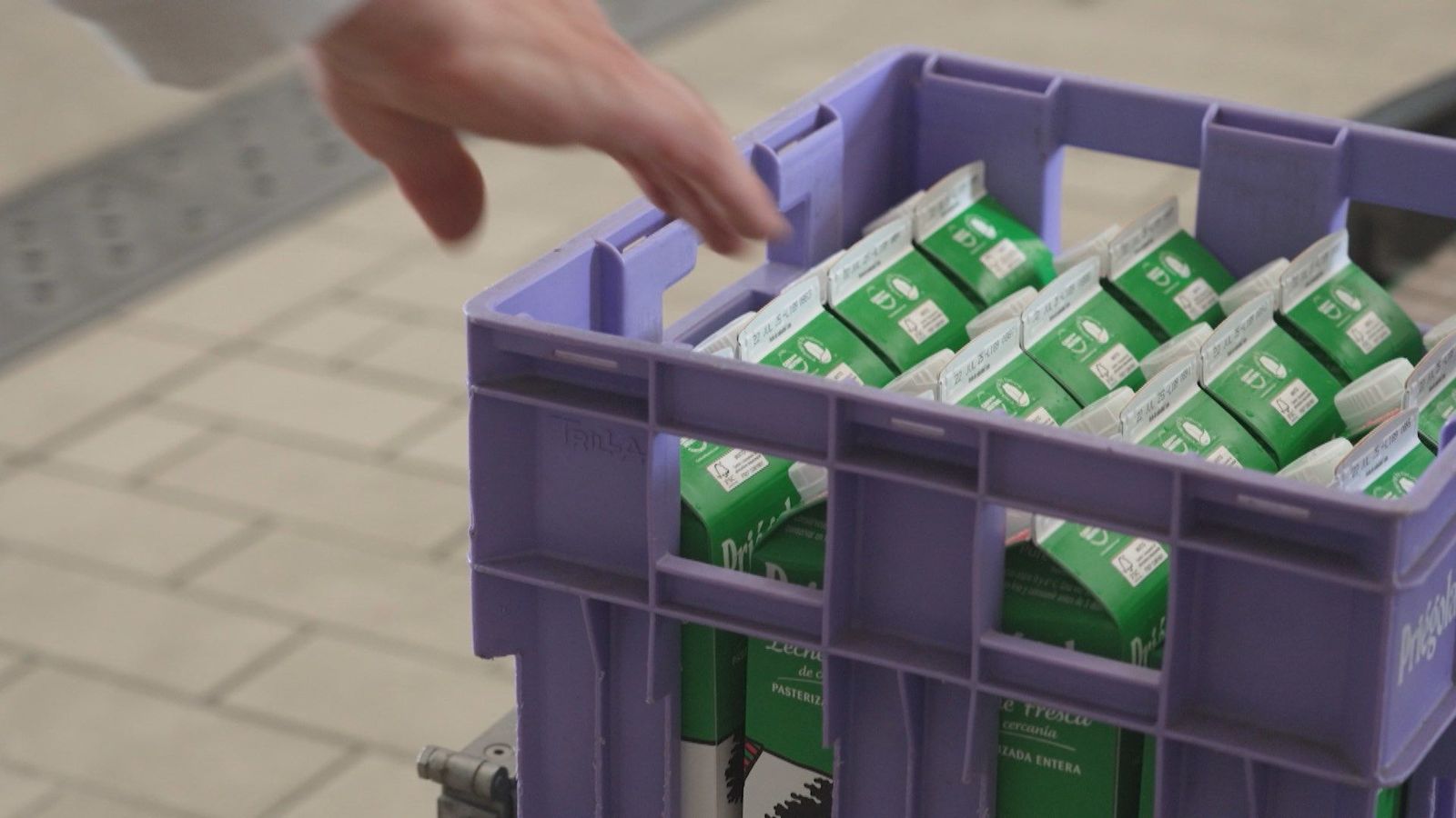 Así se produce la leche fresca en Priégola: del ordeño al brick en pocas horas
