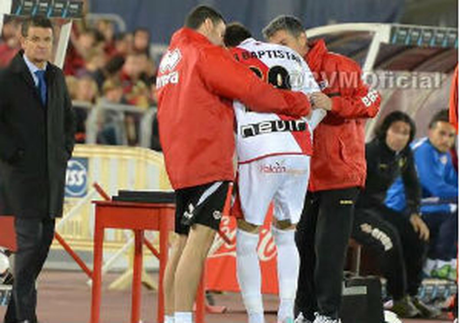 Baptistao, lesionado