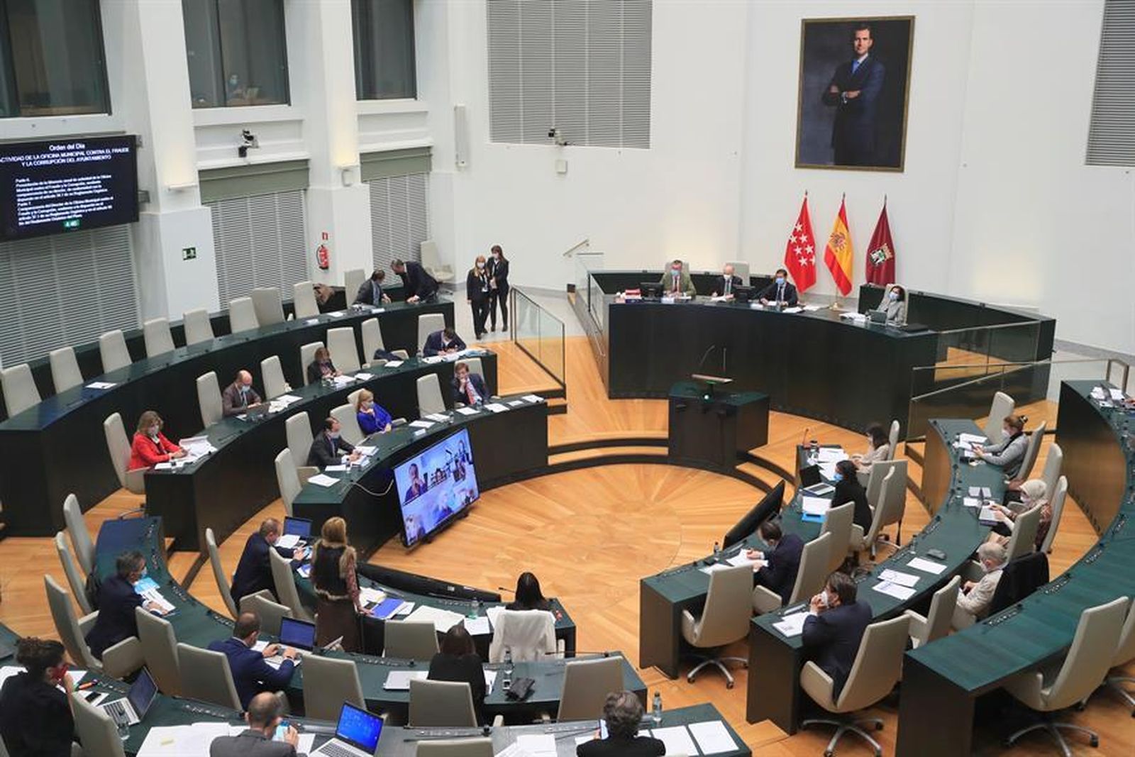 Pleno del Ayuntamiento de Madrid