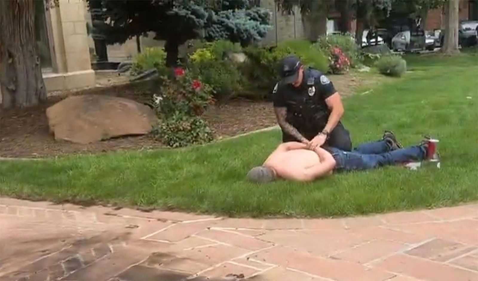 Ocho heridos en un ataque con un lanzallamas casero contra una marcha pro Israel en Colorado