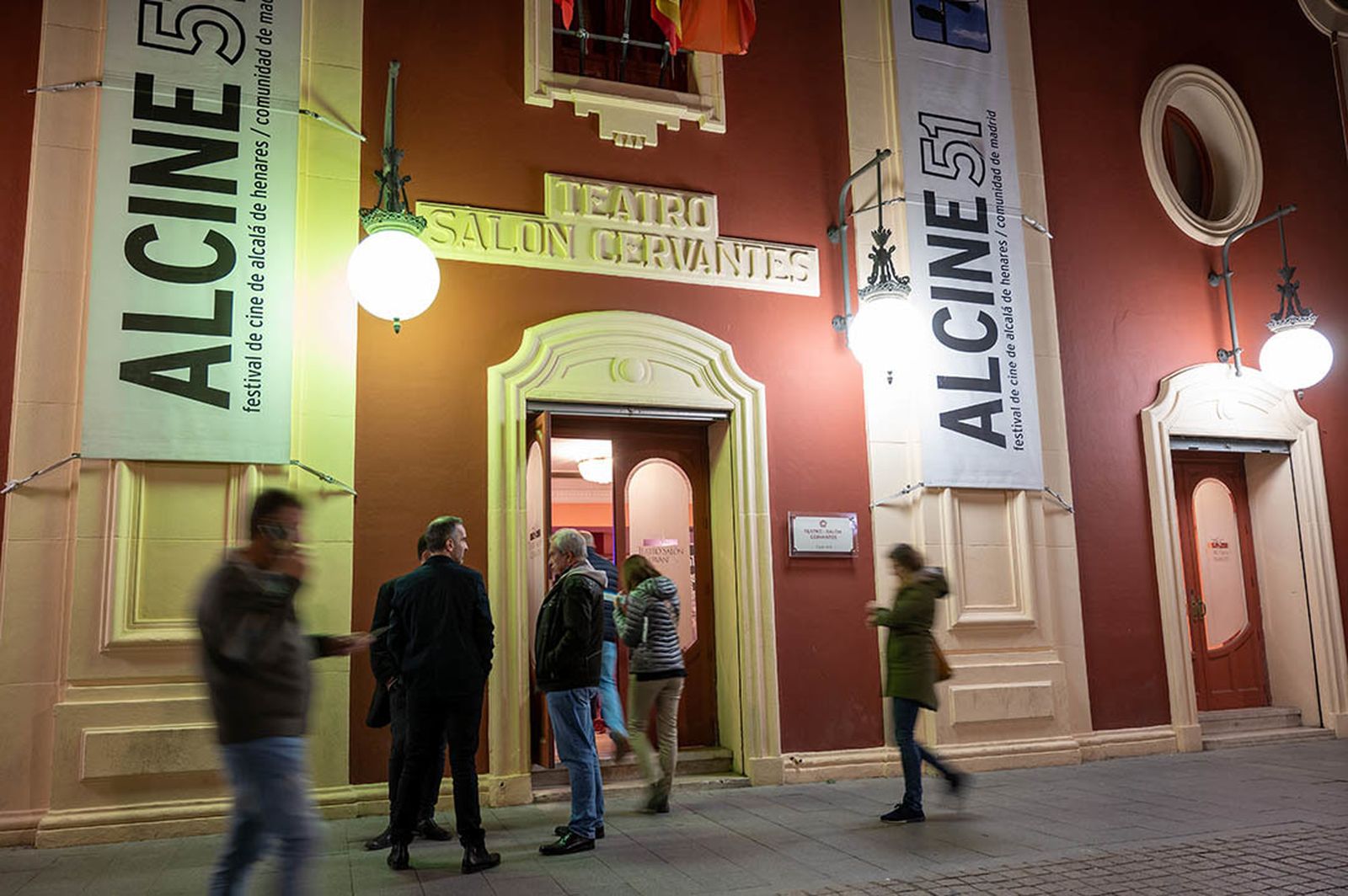 Teatro Salón Cervantes de Alcalá, sede del certamen nacional y europeo de cortometraje ALCINE51