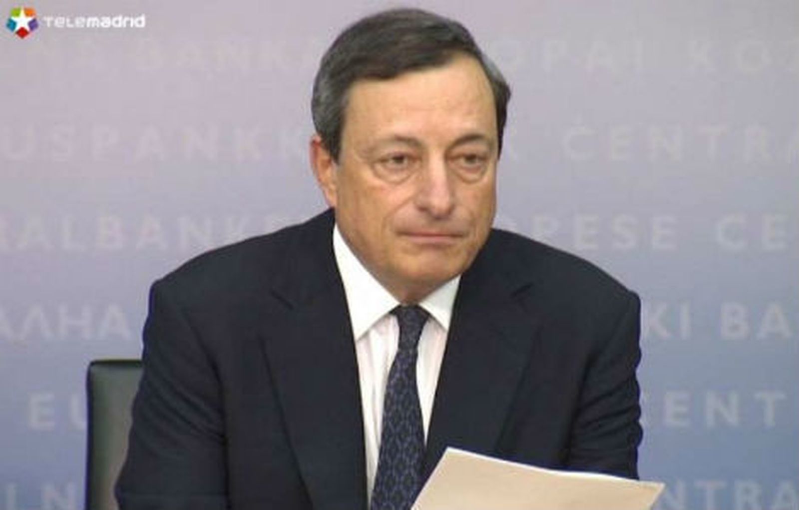 Draghi anuncia que el BCE va a comprar deuda en el mercado secundario