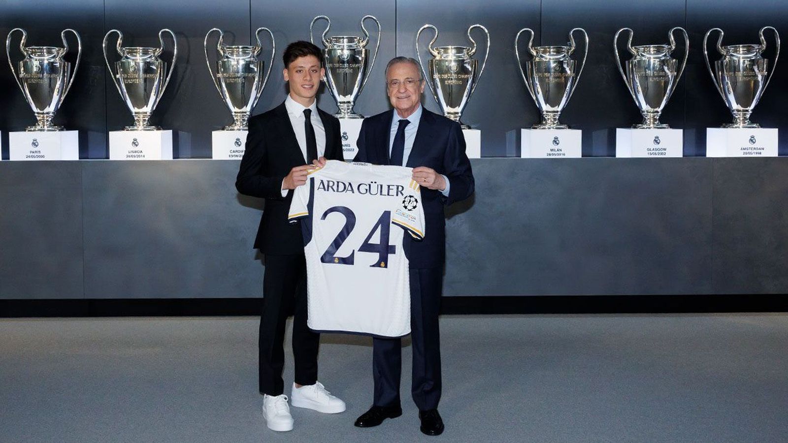 Güler: "Quiero ser una leyenda del Real Madrid"