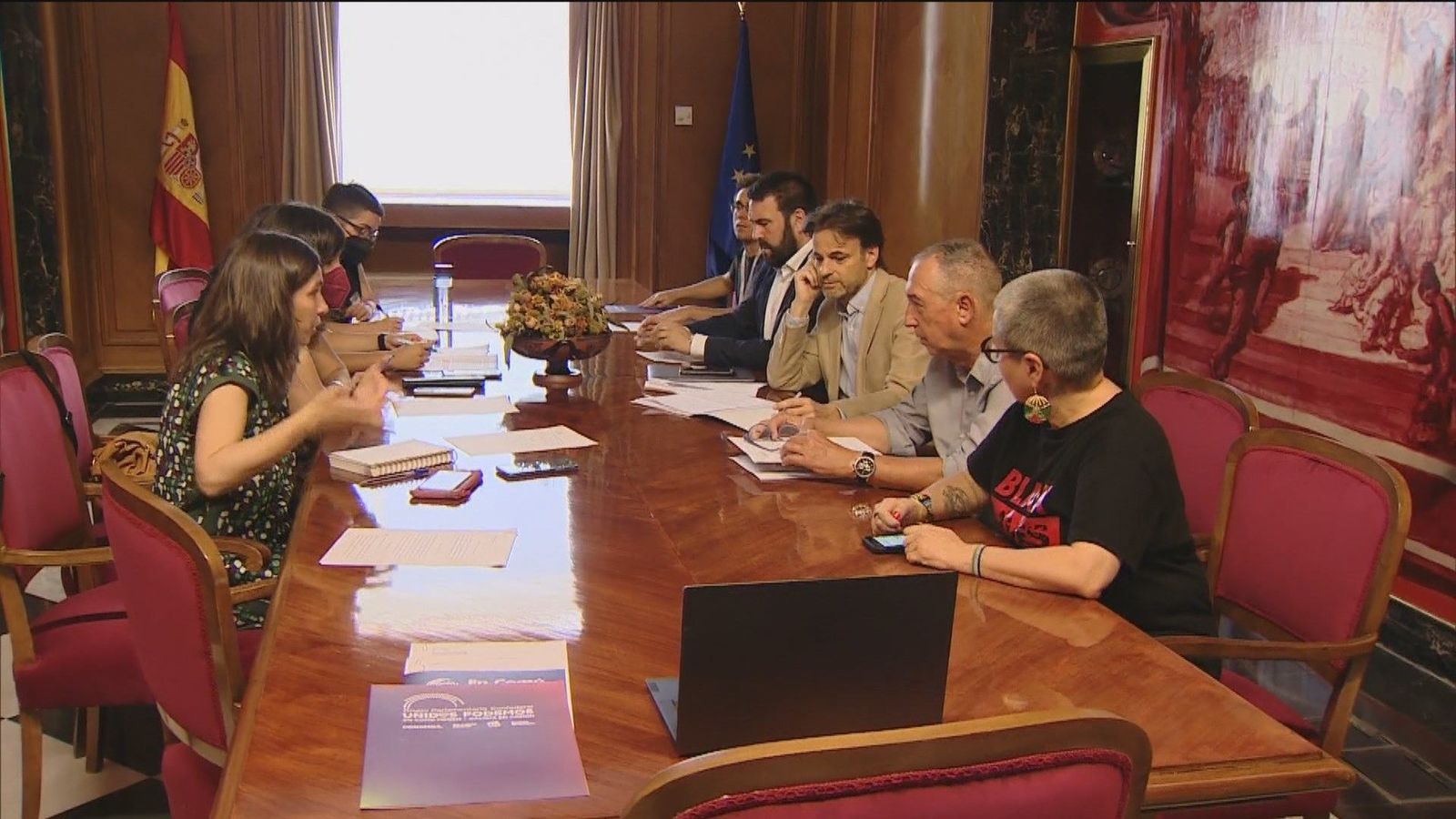 Podemos, ERC, Bildu y Compromís acuerdan pedir que el Congreso investigue las muertes en Melilla