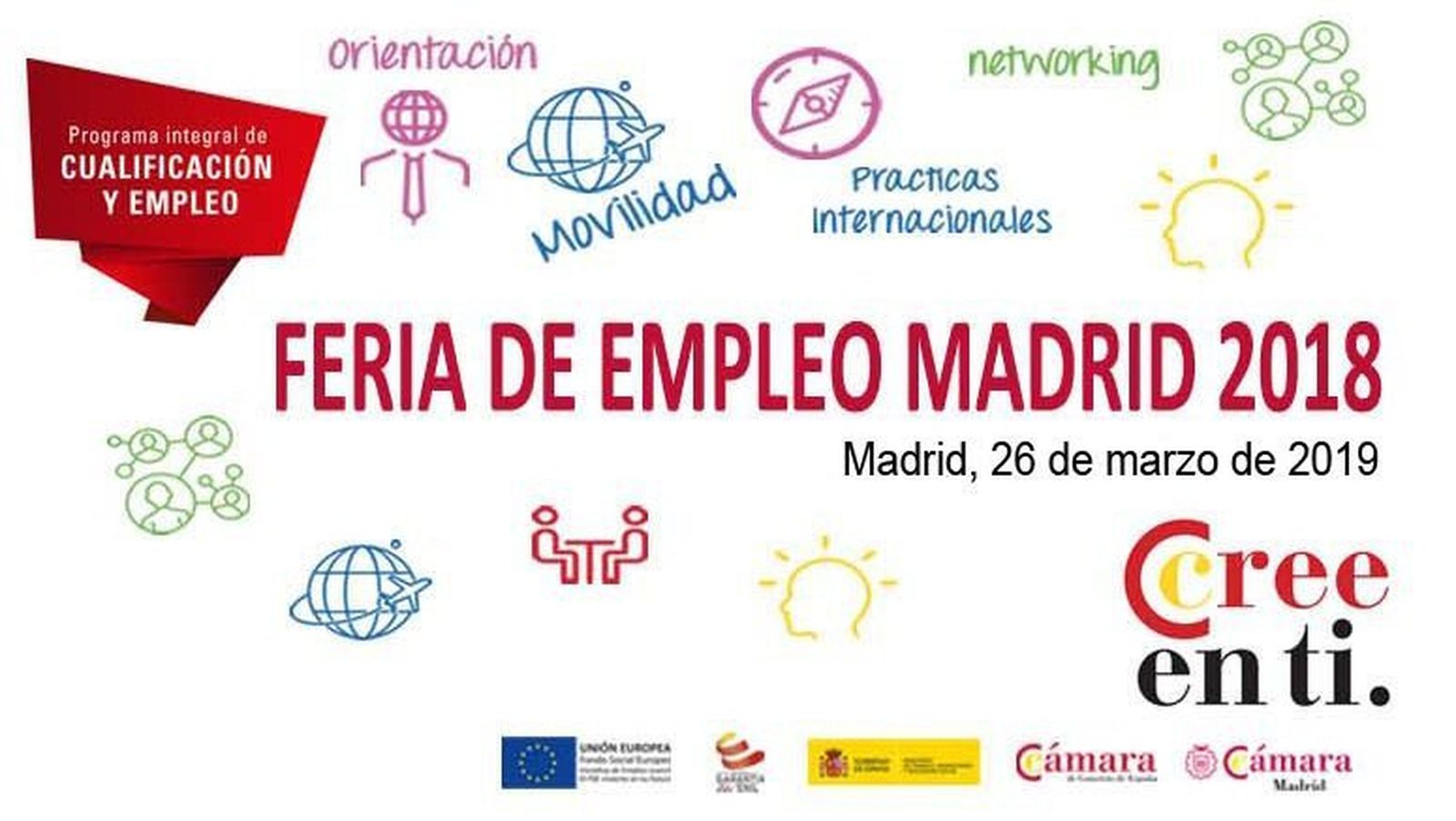 Los jóvenes podrán encontrar trabajo en la Feria de Empleo de la Cámara de Madrid