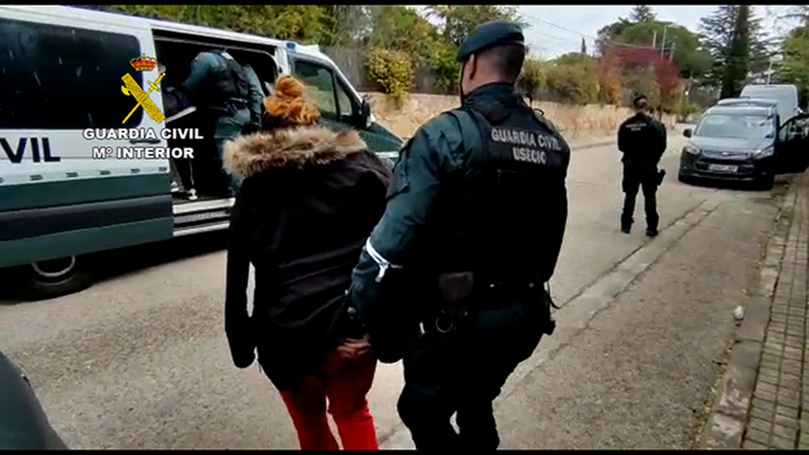 Operación de la Guardia Civil en Colmenarejo