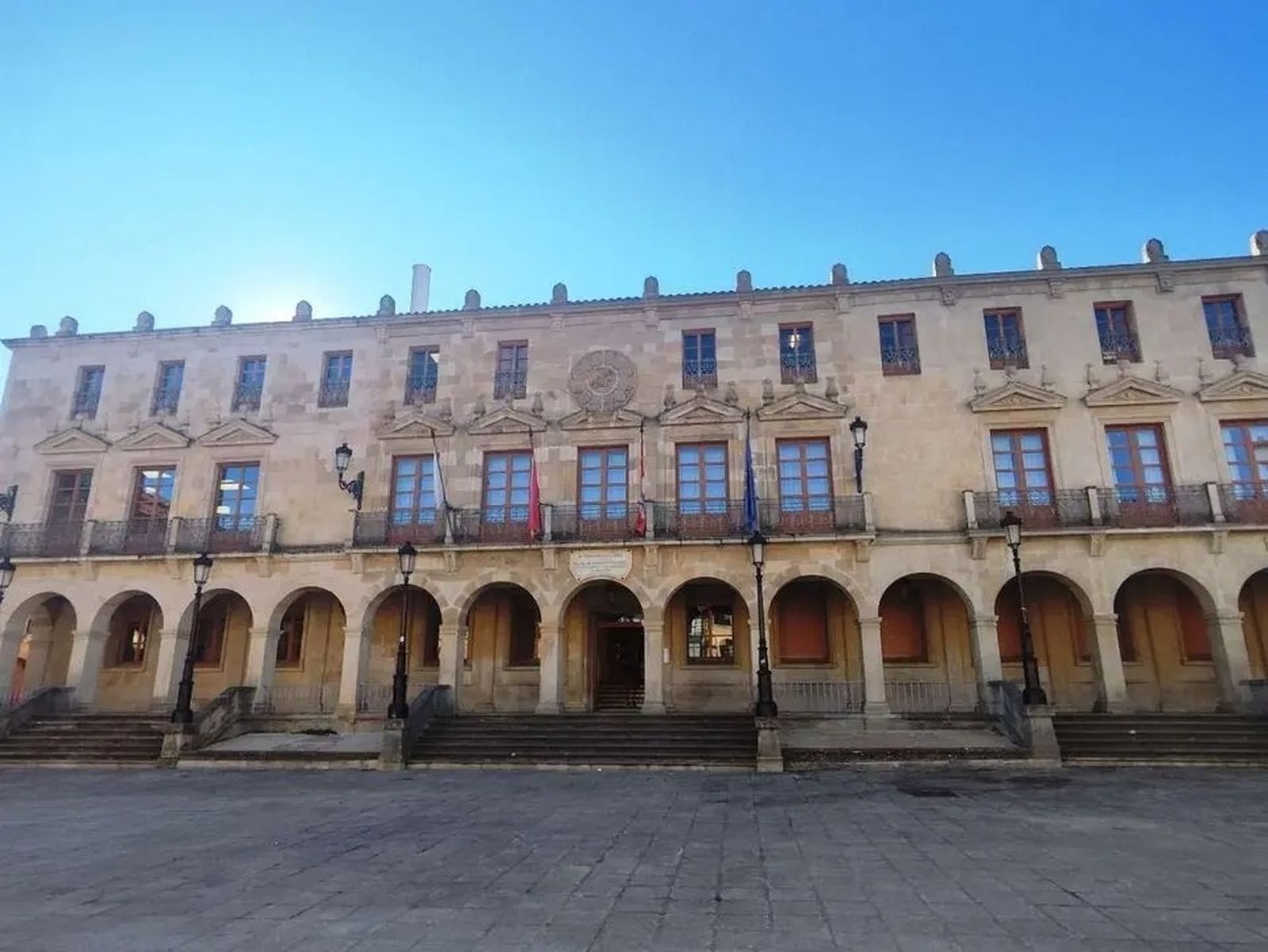 Fachada del Ayuntamiento de Soria